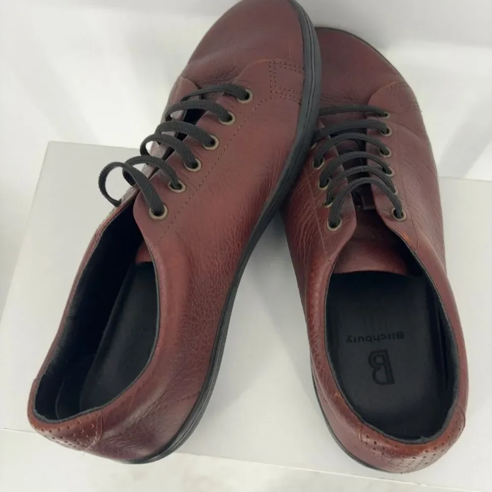 Birchbury Burgundy Leather Shoes